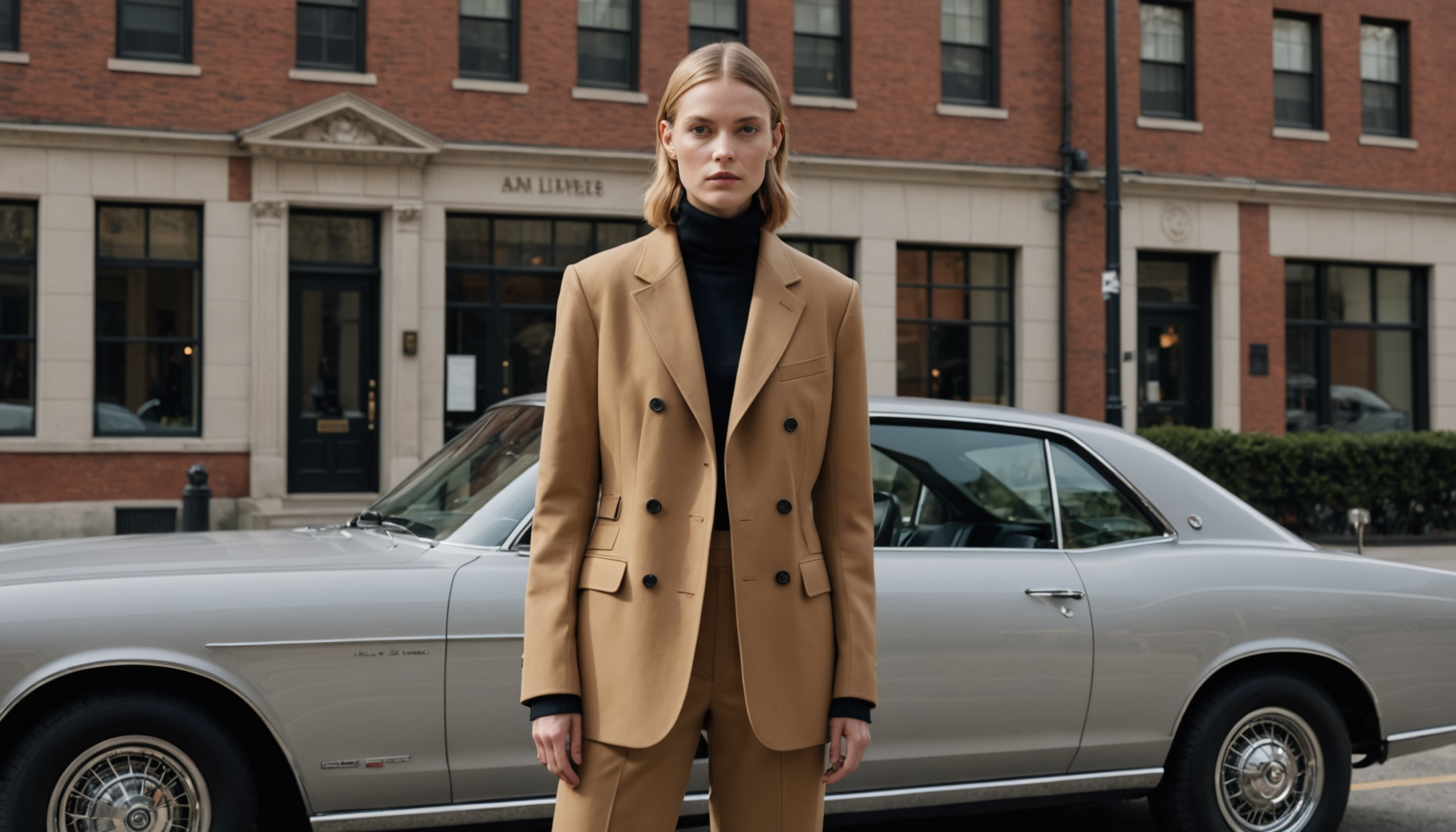 discover adam lippes pre-fall 2026 collection, where classic american sportswear meets sleek automotive design for a bold, modern look.