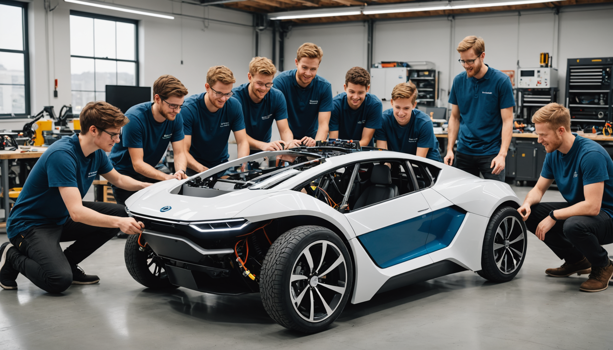 discover how students are transforming the auto industry with a diy-friendly modular electric vehicle that simplifies assembly and customization for everyone.