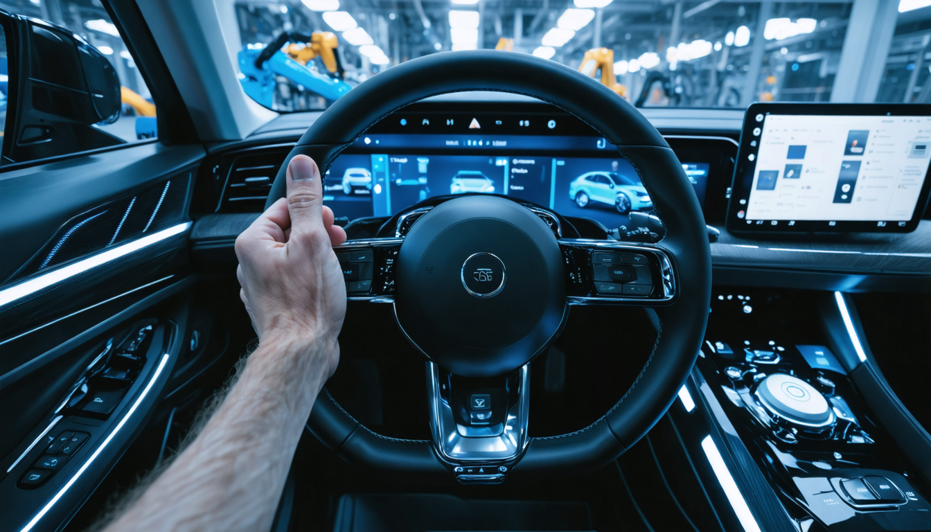 discover how a leading stellantis brand is secretly developing its most innovative steering wheel yet, set to revolutionize upcoming vehicle models with advanced technology and design.