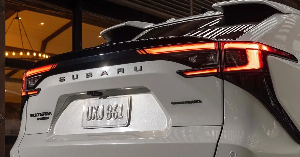 This electric Subaru looked like a sensible family SUV, then it started outrunning the brand’s own sports cars